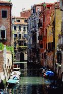 RTW0162  A colorful, back water canal
